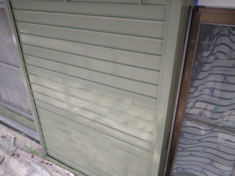 浜松市外壁塗装　雨戸塗装工事