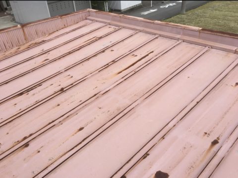 屋根塗装工事(さんぶき屋根)