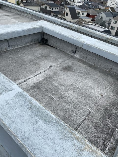 屋上防水のトップコート
